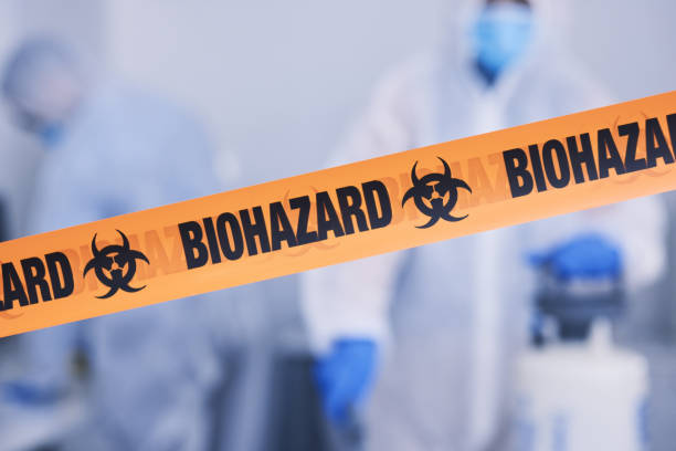 Professional Infectious Disease Decontamination technician working in Highlands, TX